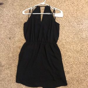 Black dress from Banana Republic